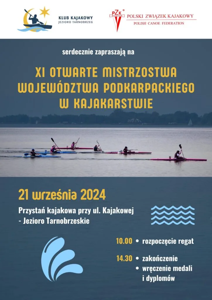 XI Otwarte Mistrzostwa Województwa Podkarpackiego w Kajakarstwie